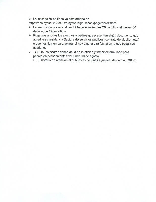 Parent Information