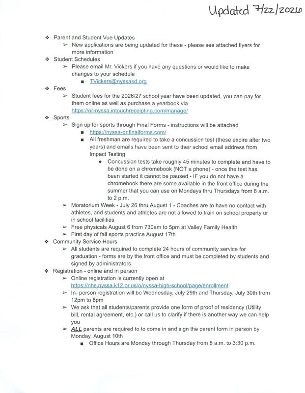 Parent Information