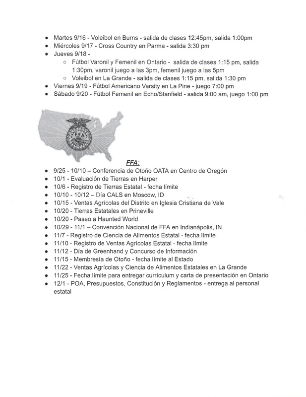 NHS Weekly Newsletter