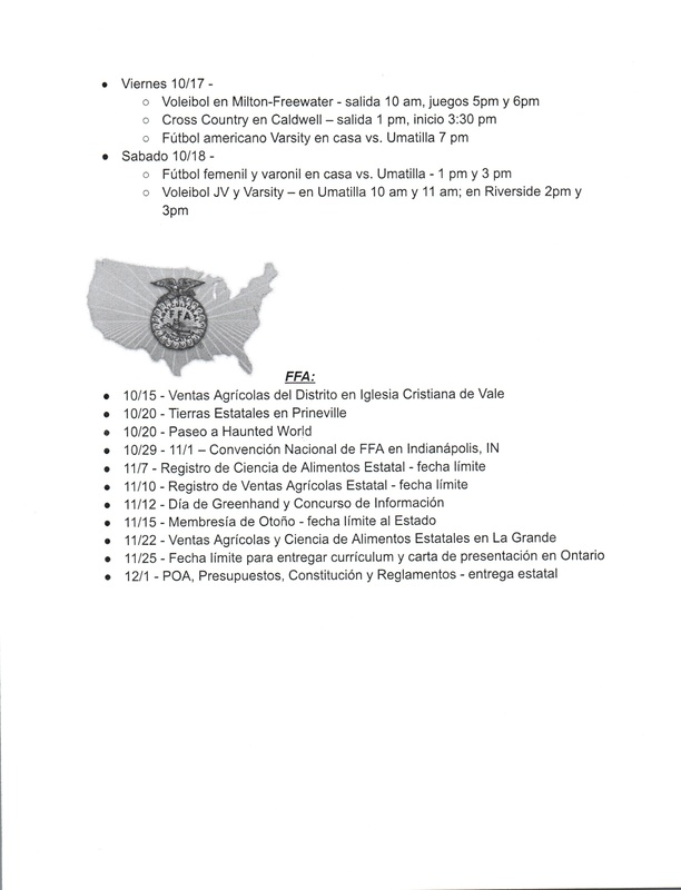 NHS Weekly Newsletter