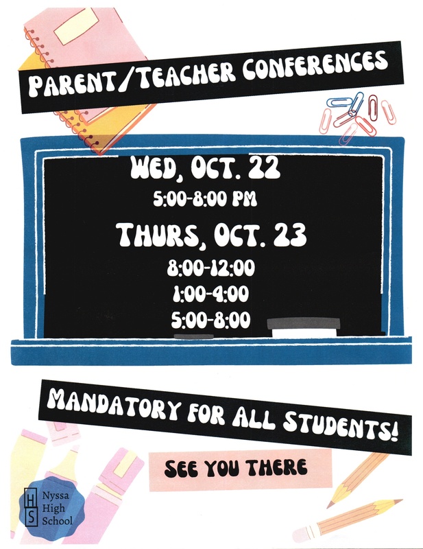Parent/Teacher Conferences Reminder 