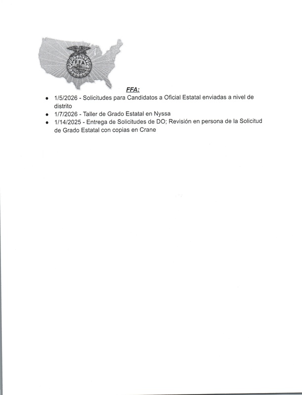 NHS Weekly Newsletter