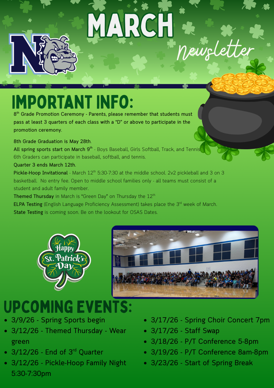 NMS March Newsletter