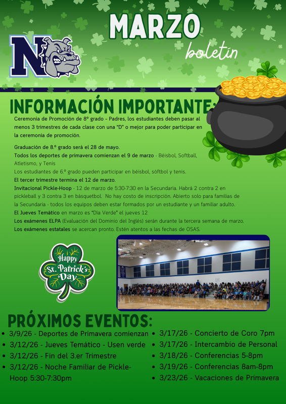 NMS Boletín de Marzo