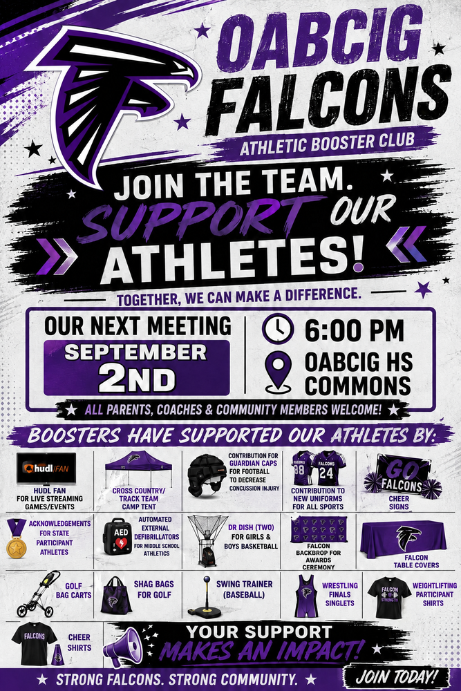 Athletic Boosters Meeting