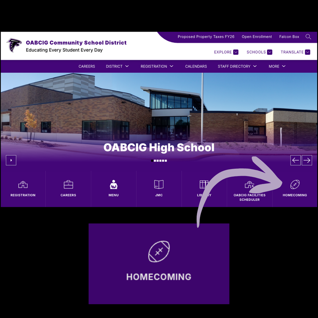 Homecoming Info