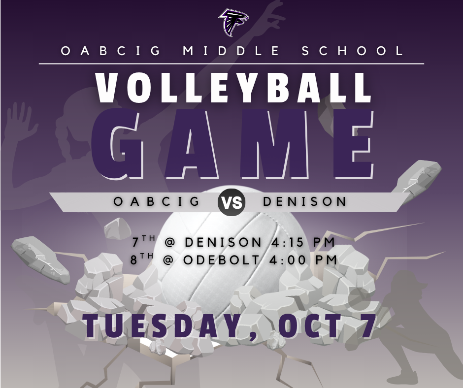 OABCIG Middle School Volleyball vs Denison