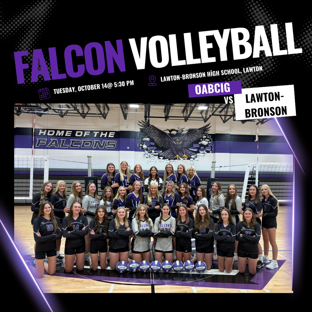 OABCIG High School Volleyball game in Lawton