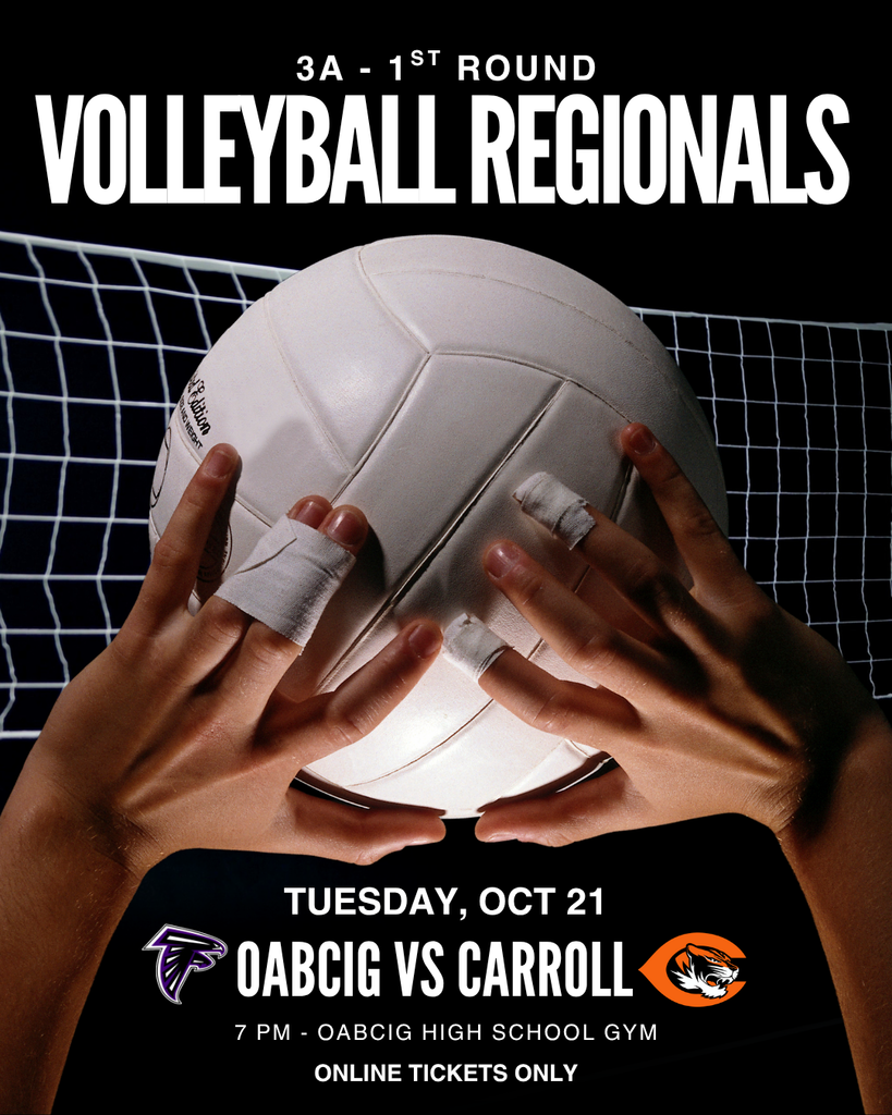 3A Volleyball Regionals- OABCIG vs Carroll Oct 21