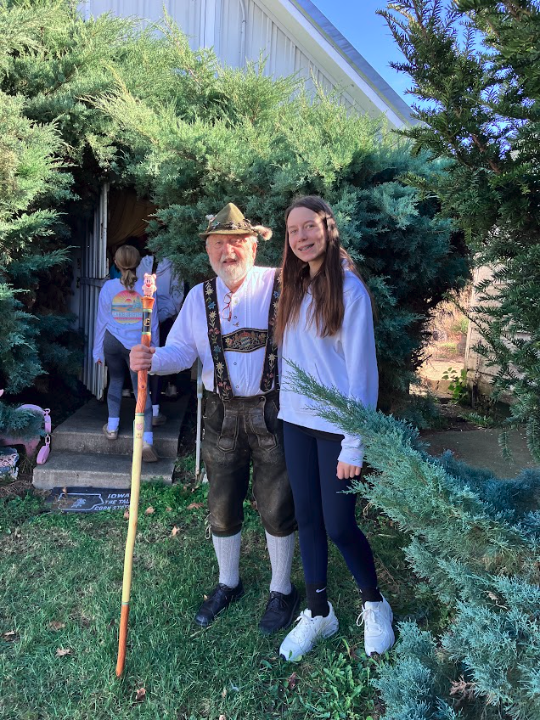 Duane Ernst with granddaughter Brynn