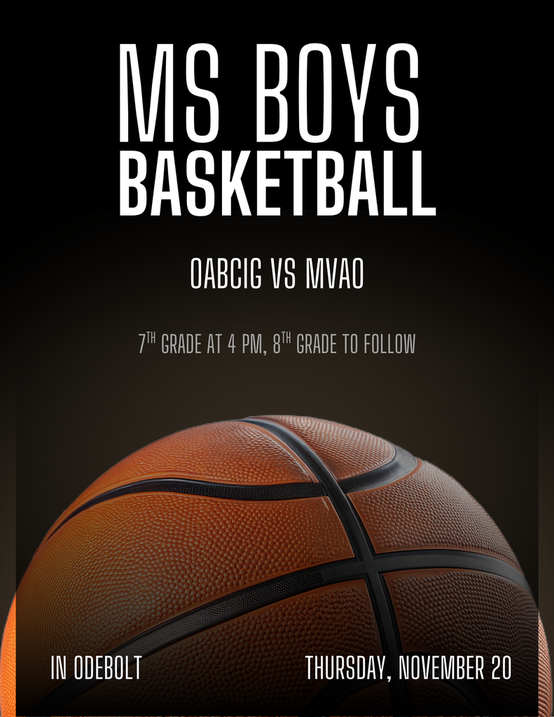 MS Boys Basketball in Odebolt vs MVAO