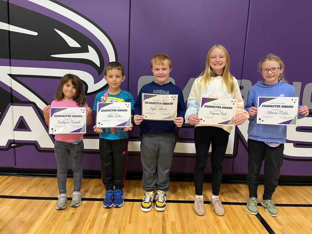 Odebolt Falcon of the Week