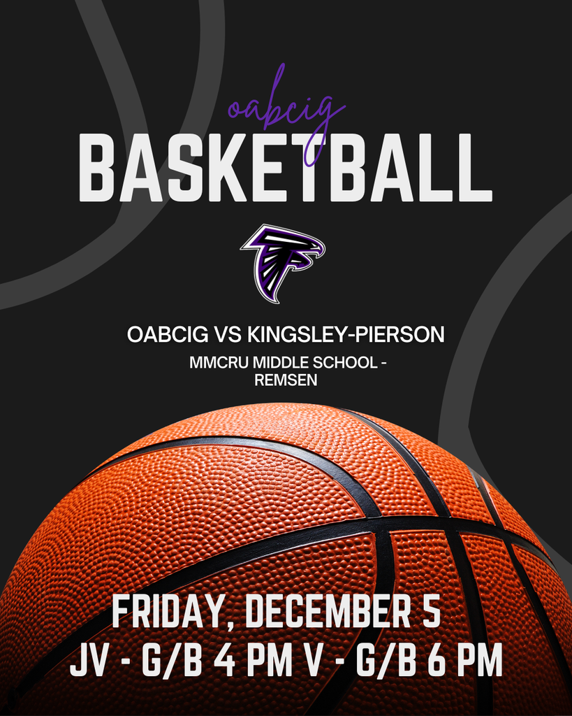 HS JV/V Basketball at Remsen Middle School