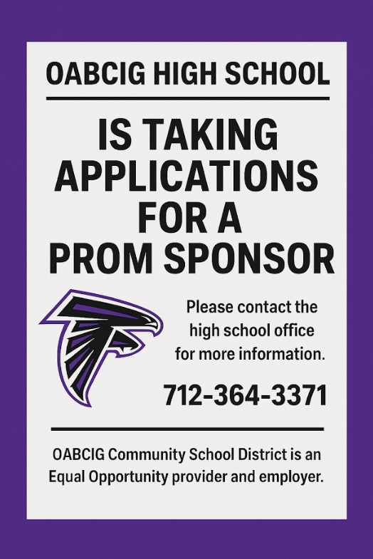 Prom Sponsor
