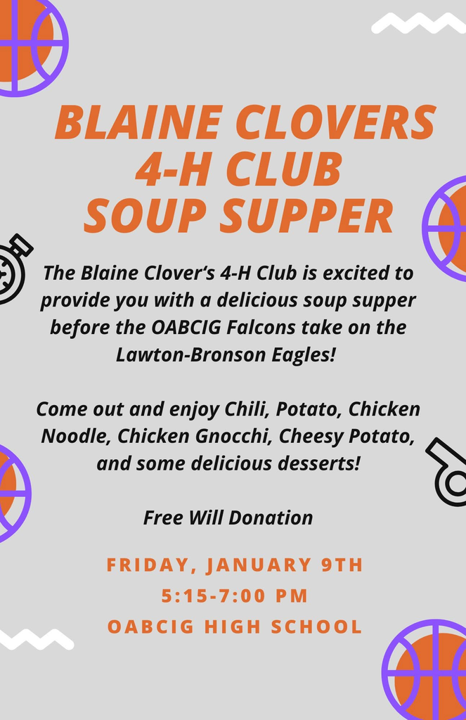 4-H Sponsored Soup Supper