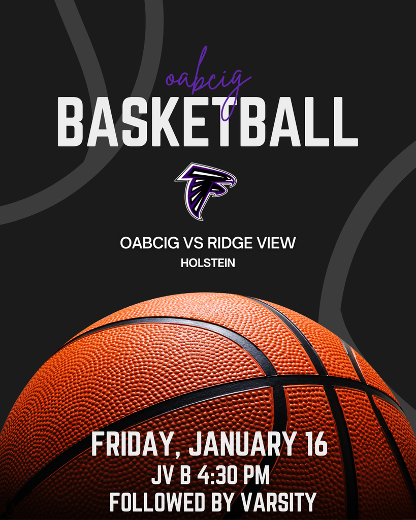 HS Basketball vs Ridge View in Holstein