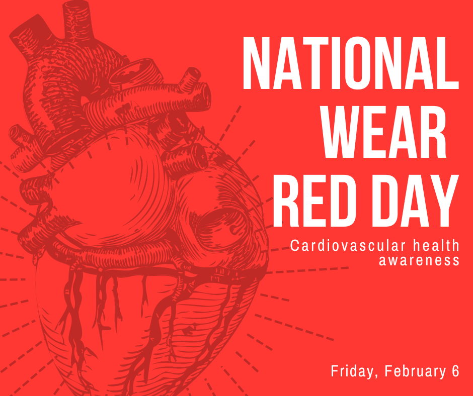 National wear red day 2/6/26
