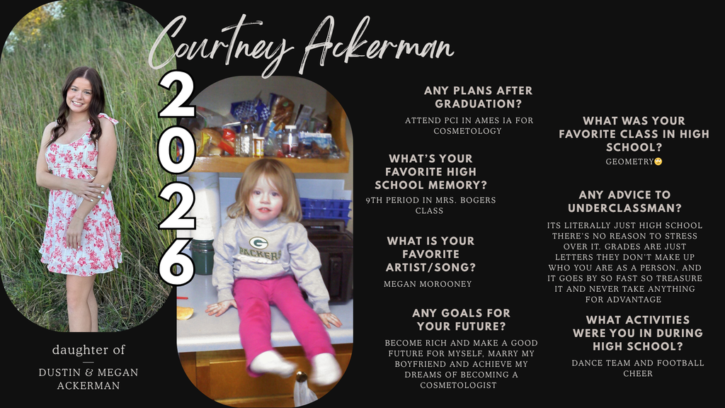 OABCIG Graduate Courtney Ackerman