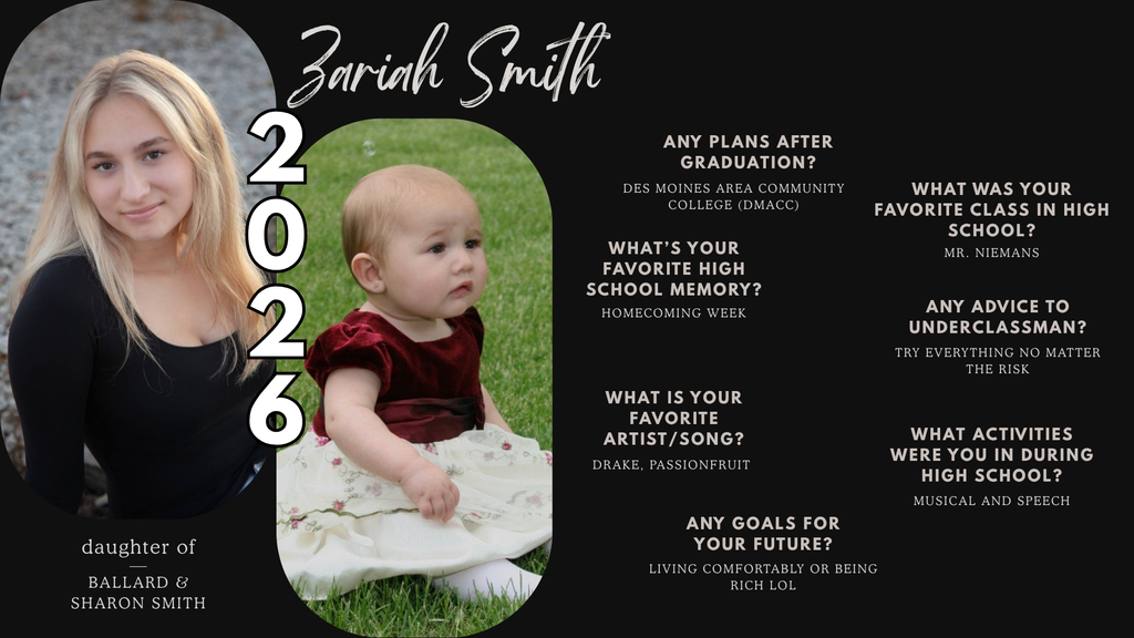 OABCIG Graduate Zariah Smith