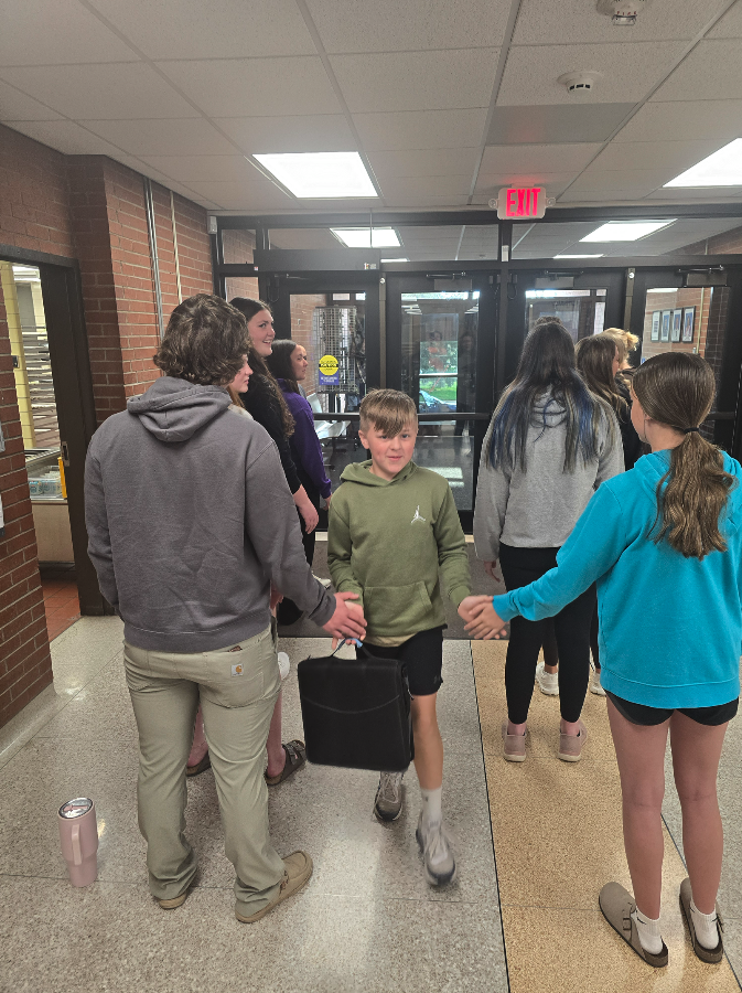 High five Friday at OABCIG Middle School & Elementary