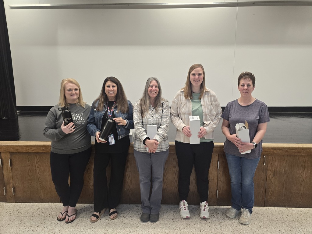 5 years - Jessica Eneboe, Nancy Hasbrouck, Kelly Maymon, Megan Boyle, Monica Brodersen. Not pictured - Lon Schluter, Kelsey Allen, Jessica Carlyle