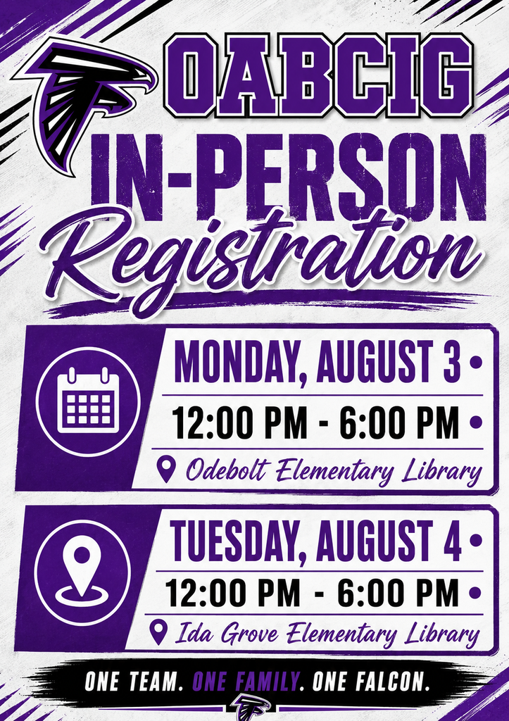 In Person Registration