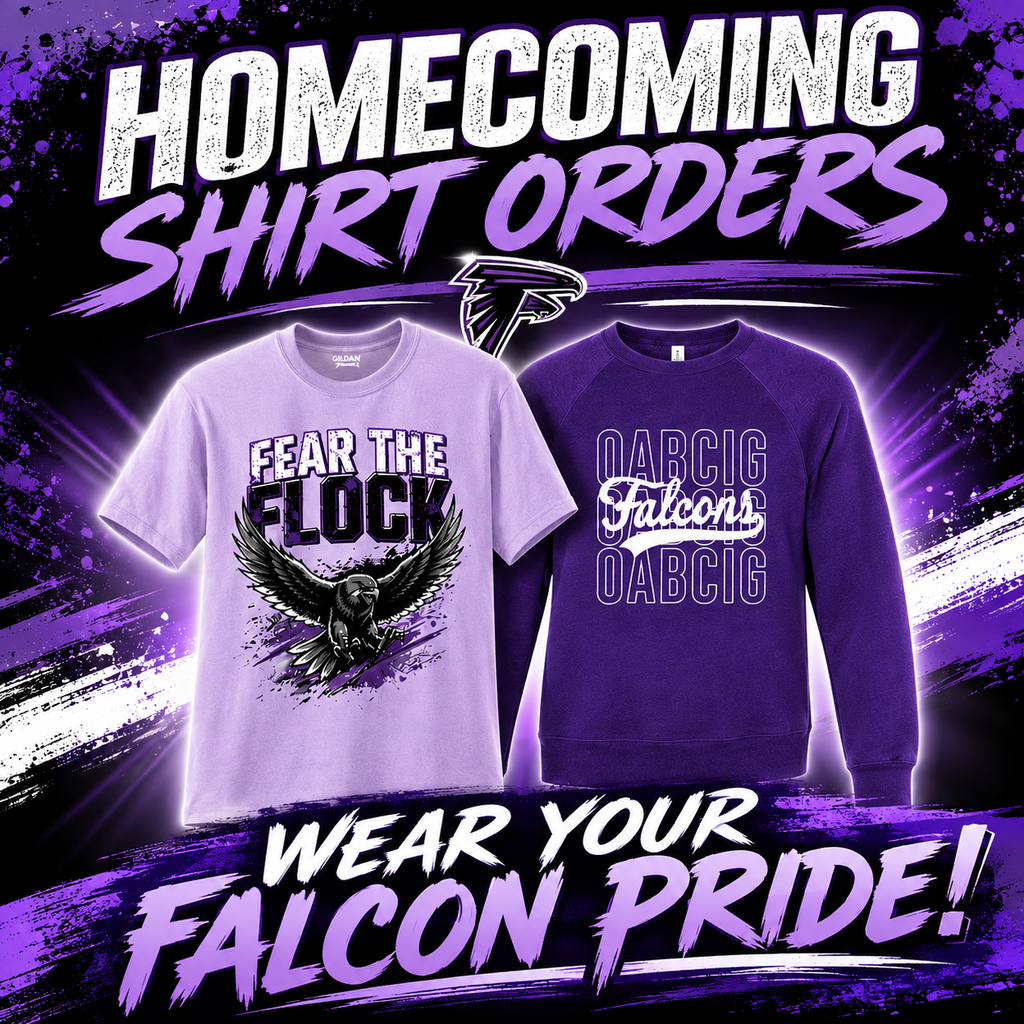 Homecoming shirt orders