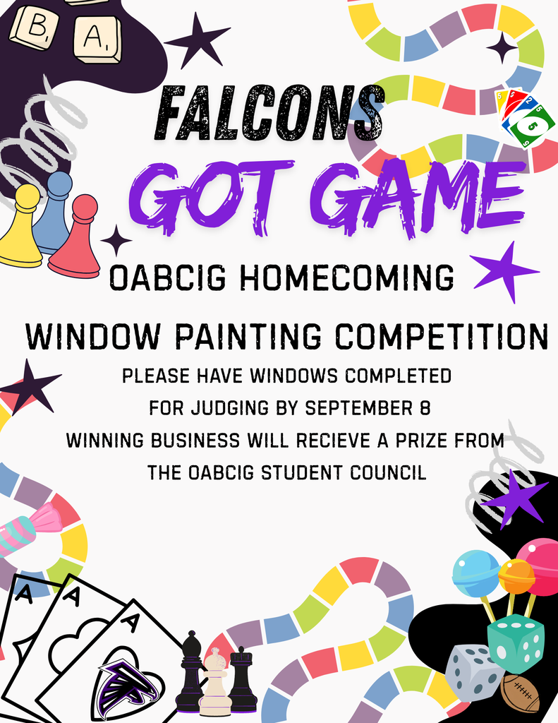 Homecoming Window Painting Competition