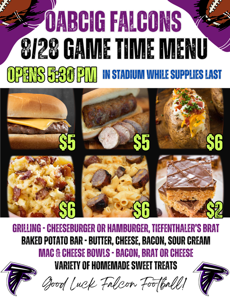 After Prom Game Day Eats