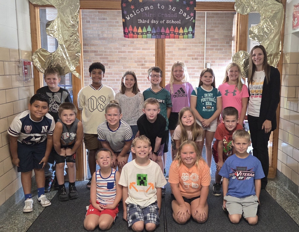 Happy 3rd Day of 3rd Grade from the Ida Grove 3rd Graders - Mrs. Wittrock