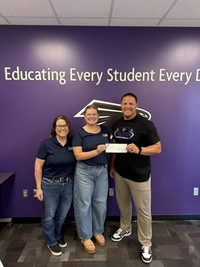 UBI donation from Homecoming Parade tailgate