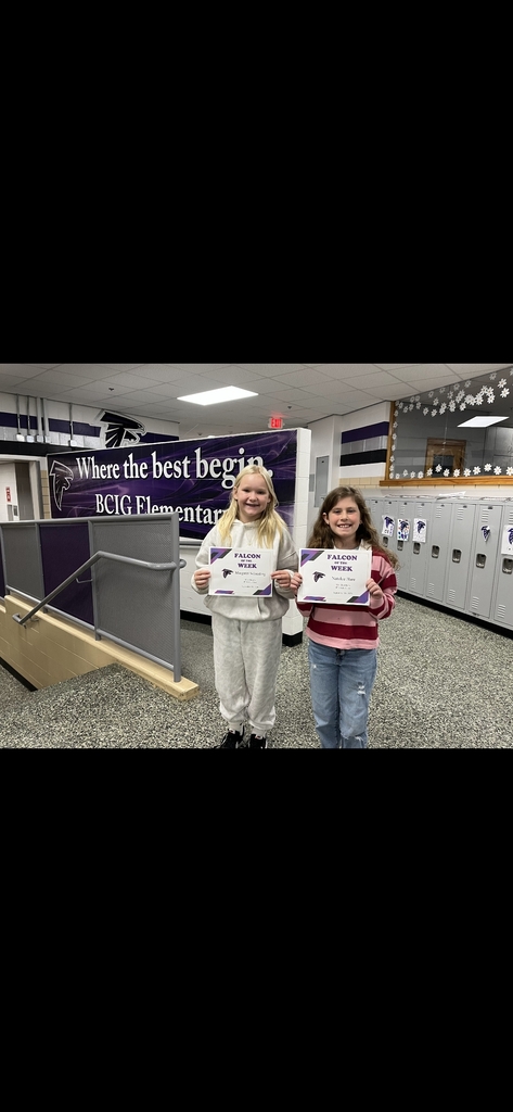 Ida Grove Elementary Falcons of the Week