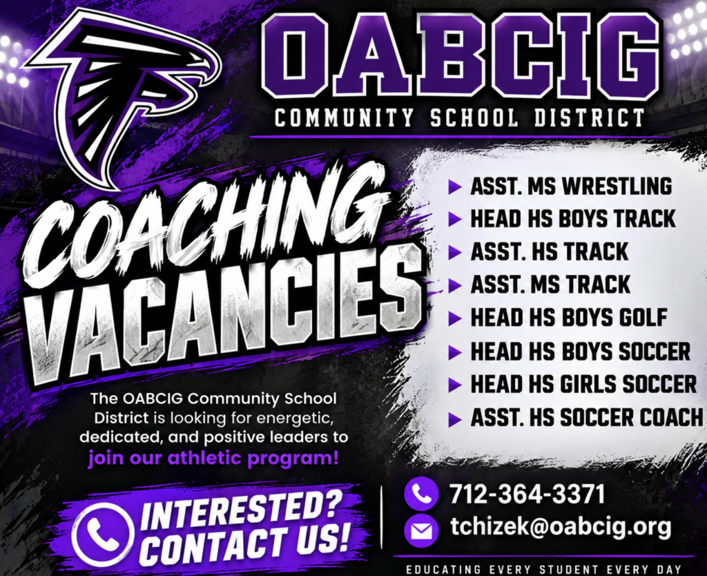 Coaching Vacancies