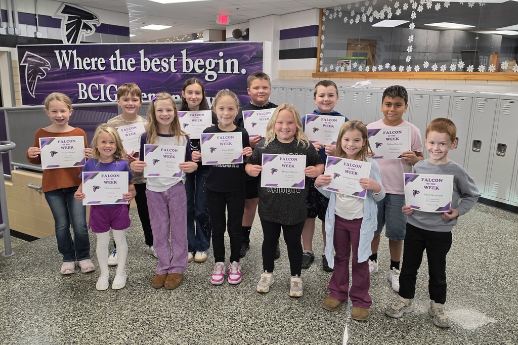 Ida Grove Elementary Falcons of the Week
