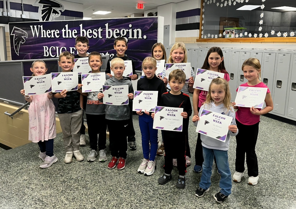 Ida Grove Elementary Falcons of the Week