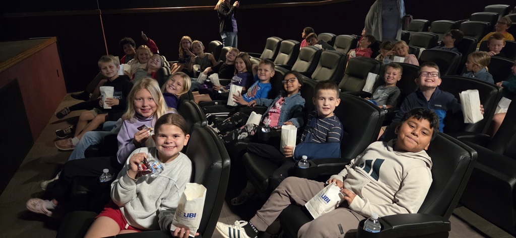 OABCIG 3rd graders at the King Theater for a movie in achieving their Accelerated Reading points.