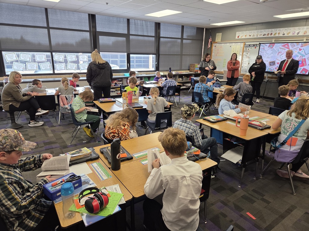 The Kiwanis donated dictionaries to the OABCIG third graders again this year! They really appreciate them and use these often throughout the school year.