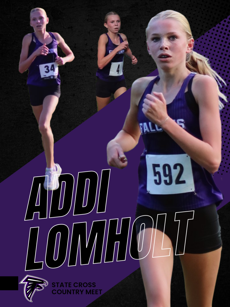 OABCIG High School Addi Lomholt to State Cross Country Meet