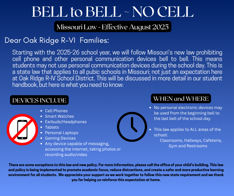 Bell to Bell - No Cell