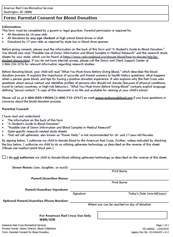 Parental Consent Form pg1