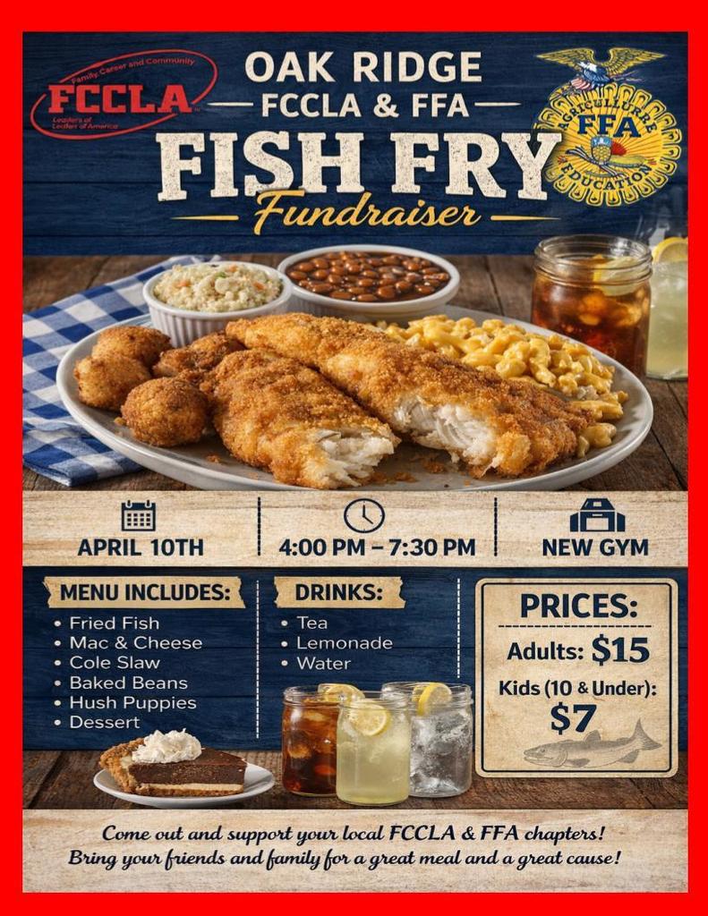 Future Career & Community Leaders of America and Future Farmer's of America Fundraiser