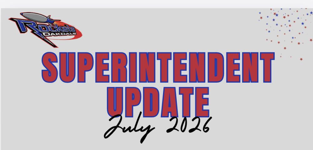Superintendent Update (July 2026)