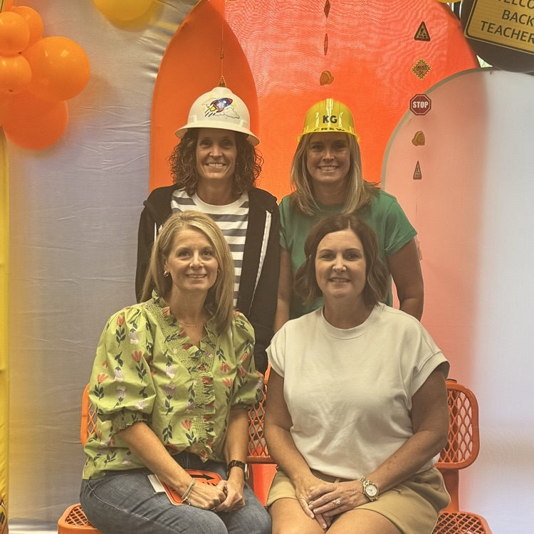 Kindergarten crew is hard at work!