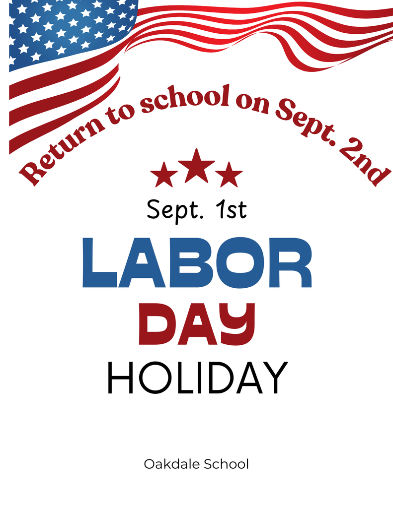 Labor Day Flier-No school