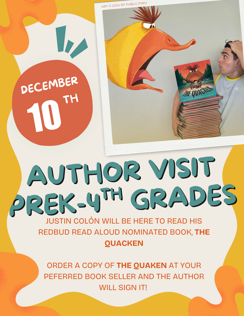 Author Visit for Quacken book