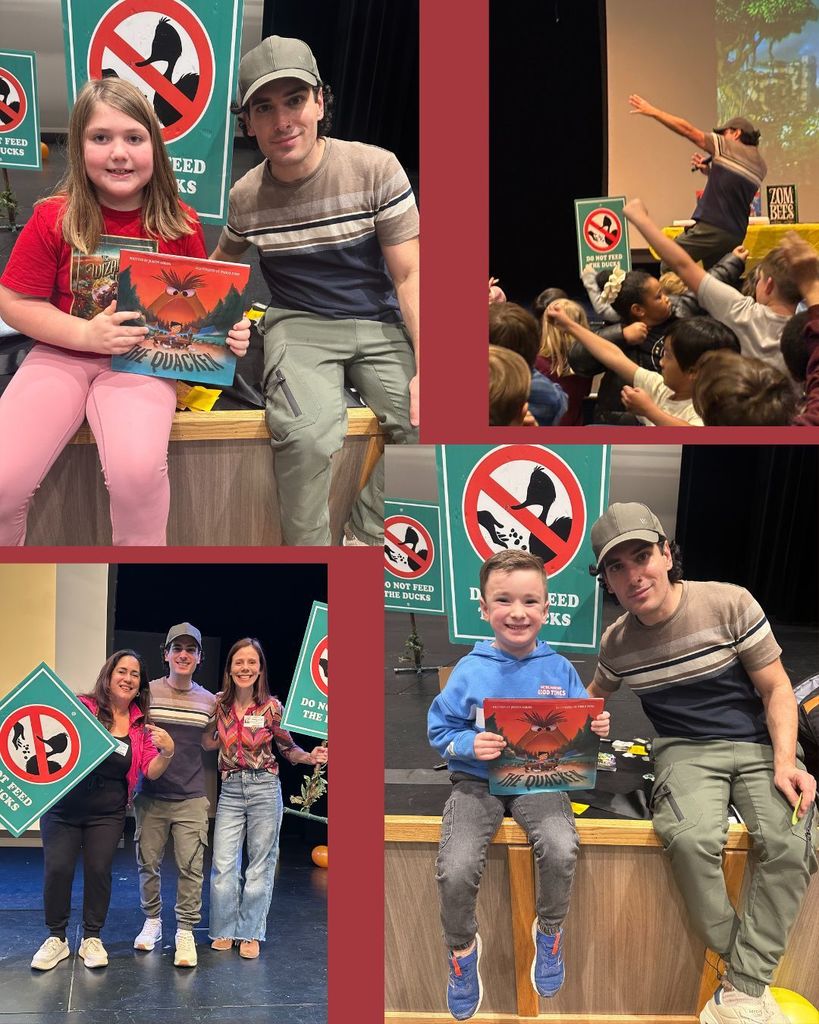 Justin Colon author visit-Quaken