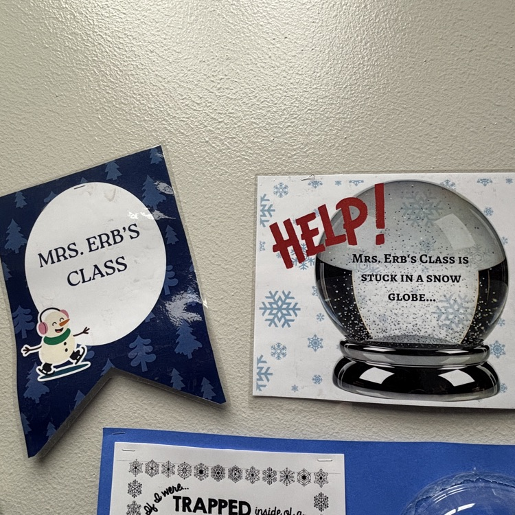 3rd grade snow globes 