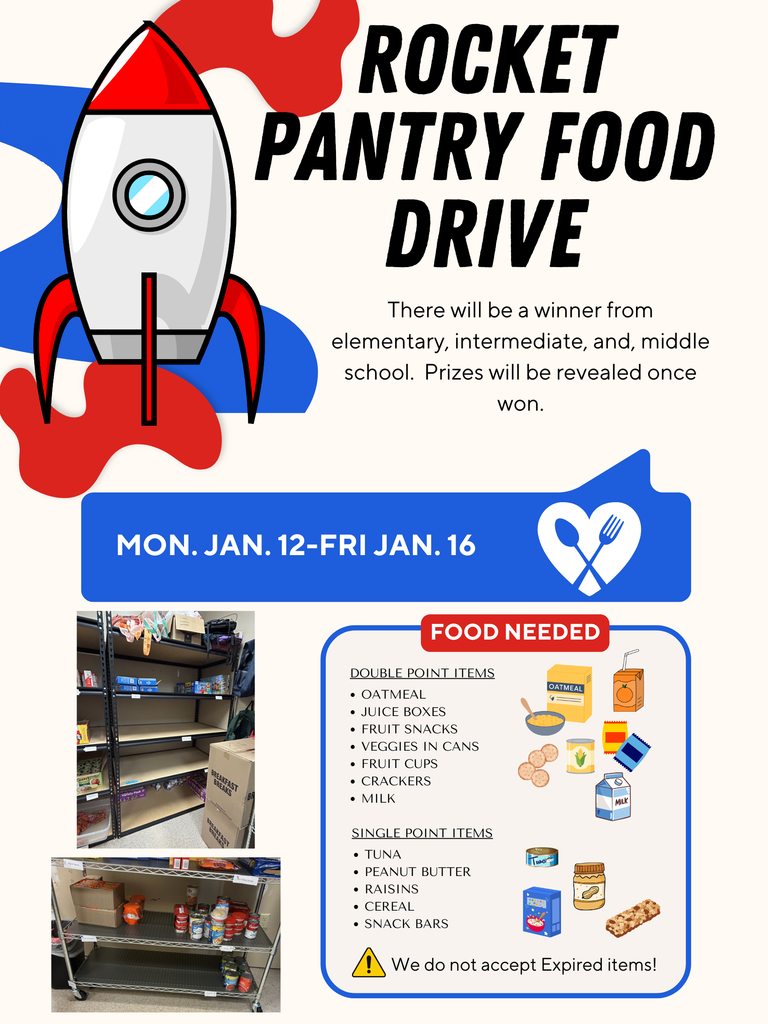 Rocket Pantry Food Drive
