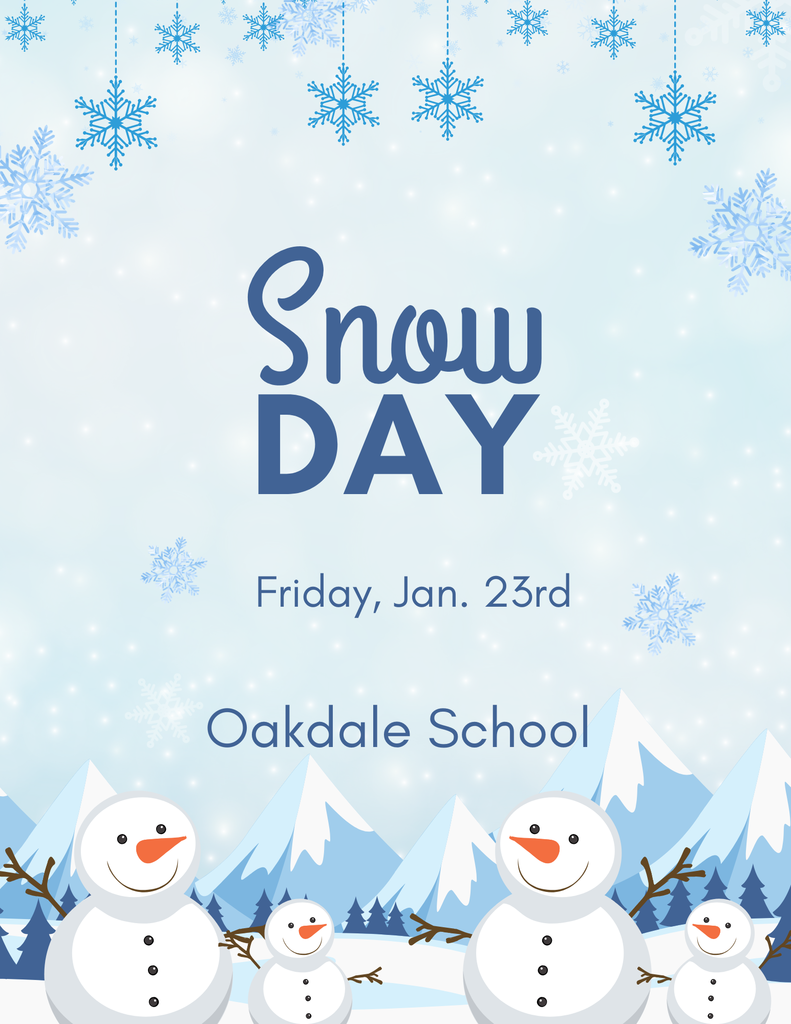 snow day Jan. 23