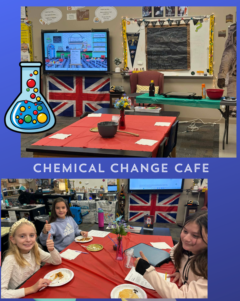5th Gr Chemical Change Cafe